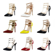 New Design High Heel Lady Sex Dress Shoes (S17)